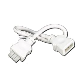 American Lighting 043A-24-EX-WH Linking Cable for PRIORI Fixtures, White, 24-Inch by American Lighting