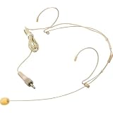 condenser microphones Nady HM 10 Mini Headworn Condenser Microphone Beige Electronics condenser microphones