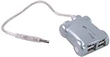Usb 4 Port Mini Hub (Silver)