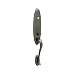Schlage FA358VEN716/FA359CHP716LH Venice / Champagne Entrance Handleset Exterior Door Hardware - Age