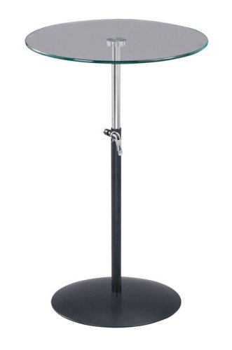 Adesso Soho Adjustable Table Black