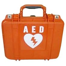 First Voice V18001-M AED Rugged Lifetime guaranty Pelican Waterproof Carrying Medium Case with Foam