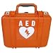 First Voice V18001-L AED Rugged Lifetime guaranty Pelican Waterproof Carrying Large Case with Foam