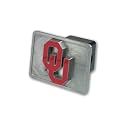 University of Oklahoma Sooners - Trailer Hitch Cover - Pewter HammerHead