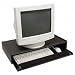 Office Products : Computer Monitor Stand with Keyboard Tray - 27" (Black) (4.5" H x 31" W x 16" D)
