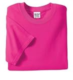 NEW Gildan Ultra Cotton - 100% Cotton T-Shirt Heliconia-M