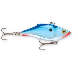 Rapala Rattlin' Rapala 05 Fishing lure, 2-Inch, Chrome Blue