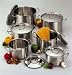 Kitchen & Housewares : Regalware Food Service Elegance Stainless Steel 12-quart Stainless Stockpot with Cover