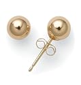 14k Yellow Gold 5mm Ball Earrings