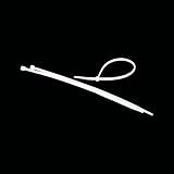 [ バイクパーツセンター ] タイラップ 7.6×350mm 白 100本セット