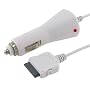 Apple Car Charger for iPod iPhone 3G 3GS (White)
