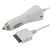 Car Charger for Apple iPod iPhone 3G 3GS (White)