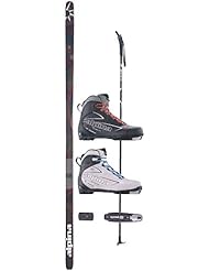 Sports: Alpina Control 60 Cross Country Ski Package (Cross Country Skis, Boots, Bindings, Poles) - Alpina