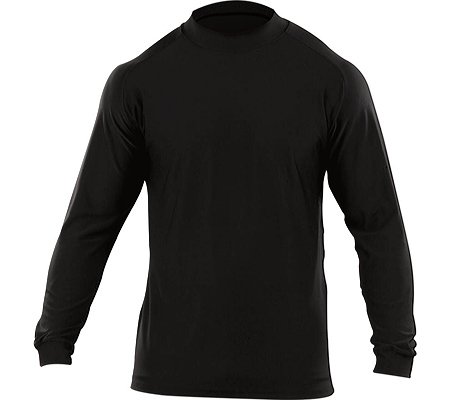 5.11 Tactical Mens Cotton Winter Mock Thermal Underwear,Black,XL US