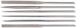 DIAMOND FILE-NEEDLE-SET OF 5 170/220 GRIT FINE