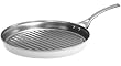 Calphalon LR1113P Contemporary Stainless 13-Inch Round Grill