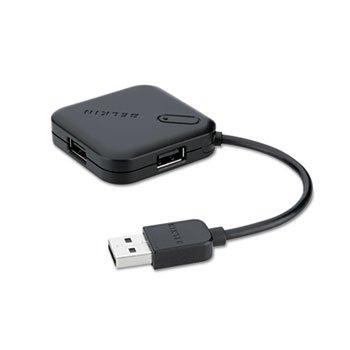 Belkin 4-Port Ultra Mini USB 2.0 Hub