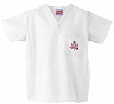 Troy State Trojans - White - Scrub Top