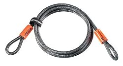 Kryptonite 720018210610 KryptoFlex 3/8" x 7' 1007 Double Loop Security Cable