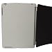 iGadgitz White Tough Crystal Gel Skin (Thermoplastic Polyurethane TPU) Back Cover for Apple iPad 2 + Screen Protector. Custom made for use with Smart Cover Attached.