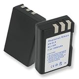 7.4v 1000 mAh Black Digital Camera Battery for Nikon D40X DSLR