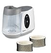 HOLMES COOL MIST HUMIDIFIER W/ 2 BONUS FILTERS MEDIUM ROOM