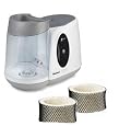 HOLMES COOL MIST HUMIDIFIER W/ 2 BONUS FILTERS MEDIUM ROOM