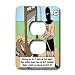 Londons Times Funny Music Cartoons - Gallows Humor - Light Switch Covers - 2 plug outlet cover
