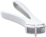 Kuhn Rikon Easy-Clean Garlic Press w/scraper, White