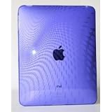 Purple Wave Premium Crystal Candy TPU Silicone Skin Protector Cover Case for Apple IPAD