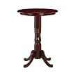 Cherry Round Pedestal Pub Table