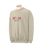 Personalized custom embroidered Cheerleading MOM sweatshirt