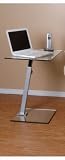 Tier One Designs T1D-117 Laptop Stand End Table Desk, Clear