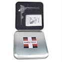 Swiss Tech UKTBS Utili-Key 6-in-1 Polished Stainless Steel Key Ring Multi-Tool, Gift Box