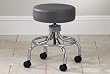 CLINTON VALUE SERIES STOOLS-CLASSIC CHROME Same as 2102 w/ carpet casters Item# 2102-CC