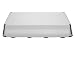 Bake Porter 12-Cup Muffin Pam with Serving Cover, Grey