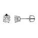 Certified 10k White Gold Round Diamond Stud Earrings (1 cttw, J-K Color, I2-I3 Clarity) Certified 10k White Gold Round Diamond Stud Earrings (1 cttw, J-K Color, I2-I3 Clarity)