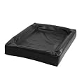 Danish Design Pet Lounger Dog Bed Black (Large)