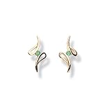 9ct Emerald Earrings