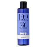 EO Body Oil for Massage & Moisture, French Lavender, 8-Ounce Bottles