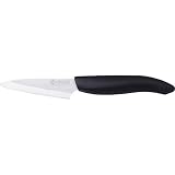Kyocera Revolution Series 3-1/7-Inch Paring Knife, White Blade