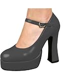 Mary Jane (Black) Shoes Adult Costume Accessory