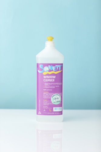 ソネット洗剤　SONETT　ナチュラルウインドクリーナー　１L　（窓・ガラス用洗剤）
