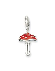 Thomas Sabo Lucky Mushroom Charm, Sterling Silver