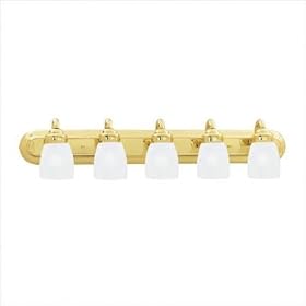 Rhumba Strip Light in Polished Brass
