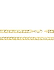 Ultralight Curb Chain Bracelet, 5.7mm, 10K Gold