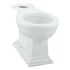 KOHLER K-4289-0 Memoirs Comfort Height Round-Front Toilet Bowl, White