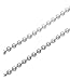 AMIST Jewelry Stainless Steel Bullet Pendant Necklace Chain Mens Silver&Golden