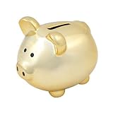 Kitchen & Housewares : Gold Piggy Bank by Kikkerland