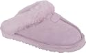 Bearpaw Womens Suede / Sheepskin Slipper - Style 471 Loki (7, Baby Pink)